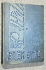1938 McKinley High School Yearbook Annual Canton Ohio OH - McKinleyite picture