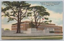 Postcard Firestone Lab & Harvey S Firestone Memorial, Akron, Ohio picture