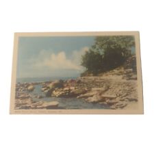 Postcard Kettle Point Sarnia Ontario Canada Rocks Water VTG Unposted 1.9.14 picture