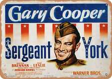 Metal Sign - Sergeant York (1941) 10 - Vintage Look picture