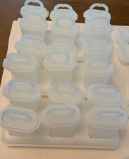 Vintage Tupperware Popsicle  Set Molds plus Trays #481, 3 Complete Sets & Extras picture