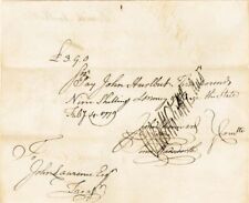 Oliver Wolcott Jr. signed Revolutionary War Pay Order Dated 1779-1780 - American picture
