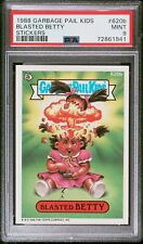 1988 Topps OS15 Garbage Pail Kids Series 15 BLASTED BETTY 620b NDC Card PSA 9 picture