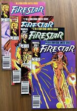 Firestar 🔥 #1-#4 NEWSSTAND White Pages  🔥 (1986) X-Men Marvel Full Run🔥 picture