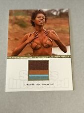 JESSICA WHITE 2003 SPORTS ILLUSTRATED SI SWIMSUIT #M2 BIKINI RELIC CARD picture