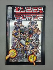Cyberforce The Tin Men of War by Marc Silvestri Foil Cover Image Comics TPB 1993 picture