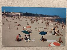 Vintage Postcard New London Connecticut View Of Ocean Beach & The Gam Amusement picture