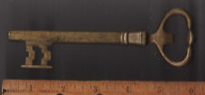 Vintage Solid DECORATIVE BRASS SKELETON KEY BOTTLE OPENER from 1970s 6 Inches picture