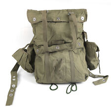 Original Chinese Military Type 65 Paratrooper Bag Jump Backpack Airborne Canvas picture