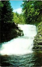Winona 5 Falls Waterfalls Pennsylvania Eastern Pocono Forest Cancel PM Postcard picture