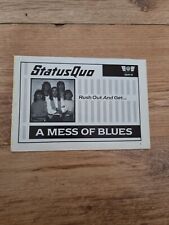TNEWM72 ADVERT 5X8 STATUS QUO: 'A MESS OF BLUES' picture