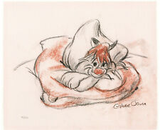 Claude Cat Chuck Jones Signed Looney Tunes LIMITED Print 74/120 COA picture