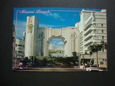 Railfans2 879) Miami Beach Florida, 3-D Painting On Fontainebleau Hilton Hotel picture