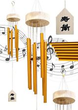 Metal Feng Shui Vastu Windchime 7 Pipes Rods for Positive Vibrations Energy  picture