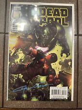 DEADPOOL 3 CLAYTON CRAIN Skrull Cover Signed With COA MARVEL COMICS picture