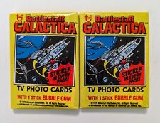 1978 Topps Battlestar Galactica Wax Packs unopened (2ea.) picture