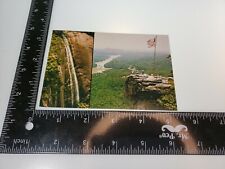 NC, Split View Chimney Rock Park, North Carolina Postcard-  picture