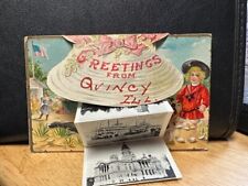 c.'08, Greetings from Quincy, multiple views, Quincy, IL, Old Post Card picture