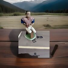 LLADRO 6135 Football Star Black Legacy Collection Retired Mint Box Rare picture