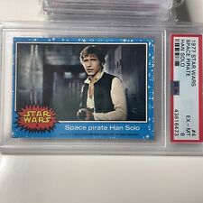 1977 Topps Star Wars PSA 6 Space Pirate Han Solo #4 Key Christmas Gift 🎁 picture