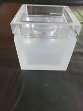 Late 20th Century Lucite Boutique Tissue Box the Style of Charles Hollis Jones picture