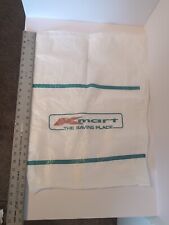 KMART Vintage 1970's Plastic Shopping Bag - use for prop in film or stage picture