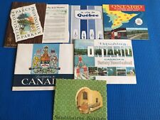 Lot Of 6 Quebec Ontario Canada Booklets Map Guide Etc picture