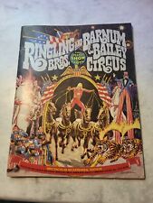 Vintage 1975 Ringling  bros and Barnum and Bailey circus magazine pullouts picture