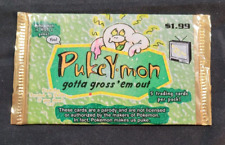 Pukeymon 2000 Pacific Vintage Trading Card Pack New Factory Sealed picture