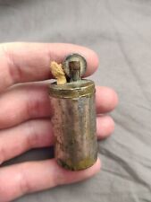 Vintage Handmade Brass Petrol Lighter WW1  Lighter. picture