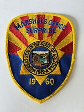 SURPRISE ARIZONA MARSHAL'S POLICE PATCH  picture