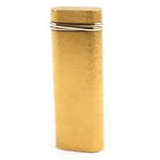 Beauty Cartier Trinity Total Pattern Oval Roller Type Lighter Gold S picture