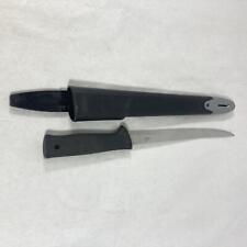 Vintage Gerber Fillet Knife With Plastic Sheath picture