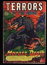 Terrors of the Jungle #4 VG 4.0 Pre-Code stories L.B. Cole Cover 1953 picture