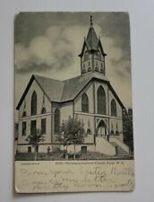 1907 Norwegian Lutheran Church, Fargo, ND Postcard Black And White People picture
