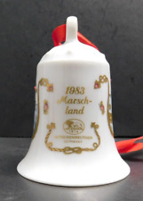 Marsch land Hutschenreuther Germany Porcelain Bell 1983 Ornament picture