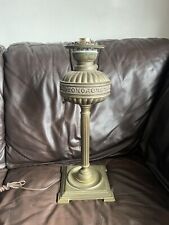 Antique / Vintage Hurricane Gone with the Wind Kerosene Lamp Converted to Elect picture