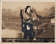 Original 1936 San Francisco Photo Japanese Kabuki Theater Performance 8x10 picture