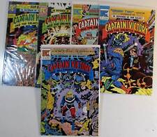 Captain Victory And Galactic Rangers Lot 5 #5,6,11,12,13 Pacific 1982 Comics picture
