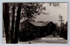 Heafford Junction Wisconsin, RPPC Phil's Lake Nokomis Resort, Vintage Postcard picture