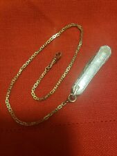 Victorian Pocket Knife With Watch Fob Chain 1/20 12K picture