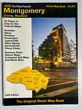 Montgomery Co County MD Street Map Atlas Book Maryland ADC 2003 34th Edition picture