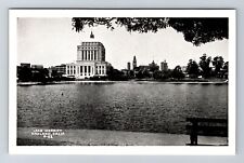 Oakland CA-California, Lake Merritt, Antique, Vintage Postcard picture