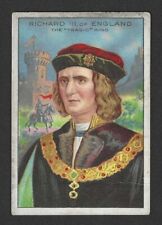 c1910's T68 Tobacco Card - Pan Handle Scrap Men of History - Richard III England picture