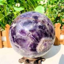 3.35LB Natural Dream amethyst Quartz Crystal Energy Healing Ball picture