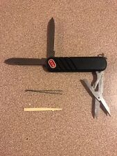 Vintage Wenger SwissBuck Multi-Tool Pocket Knife With Scissors & Tweezers *NICE* picture