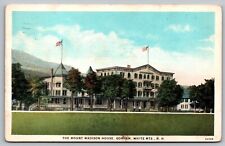 Mount Madison House Gorham White Mountains New Hampshire American Flags Postcard picture