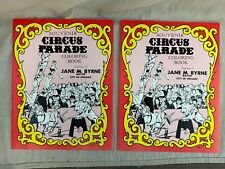 Souvenir Circus Parade Coloring Book ~ Jane M. Byrne / Mayor of Chicago ~ 1981 picture