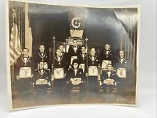1942 Free Masons Masonic Group Photo picture