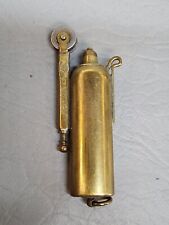 Vintage WWI J.P.C. Streamline Trench Brass Lighter - Made in Austria picture